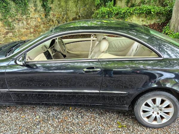 Mercedes-Benz CLK Coupe, Petrol, 2006, Black