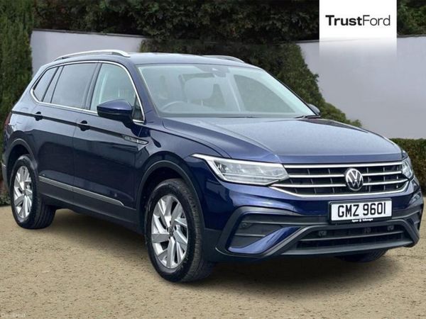 Volkswagen Tiguan Allspace Estate, Petrol, 2025, Blue