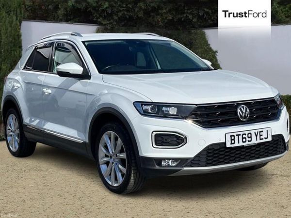 Volkswagen T-Roc Hatchback, Diesel, 2020, White