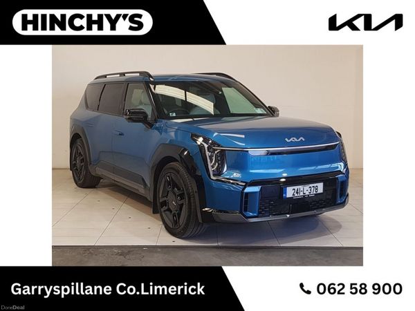 Kia EV9 MPV, Electric, 2024, Blue