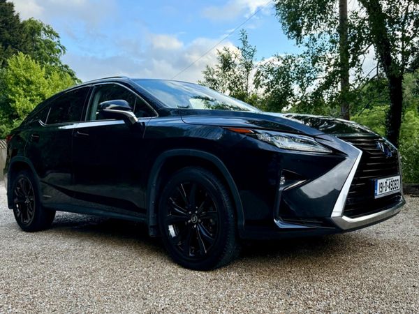 Lexus RX450H SUV, Petrol Hybrid, 2019, Black