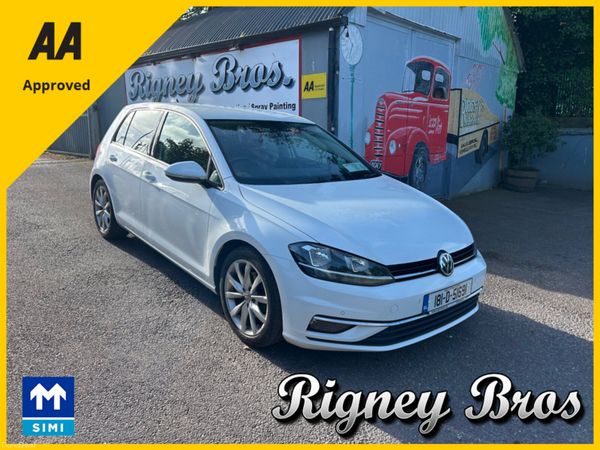 Volkswagen Golf Hatchback, Diesel, 2018, White