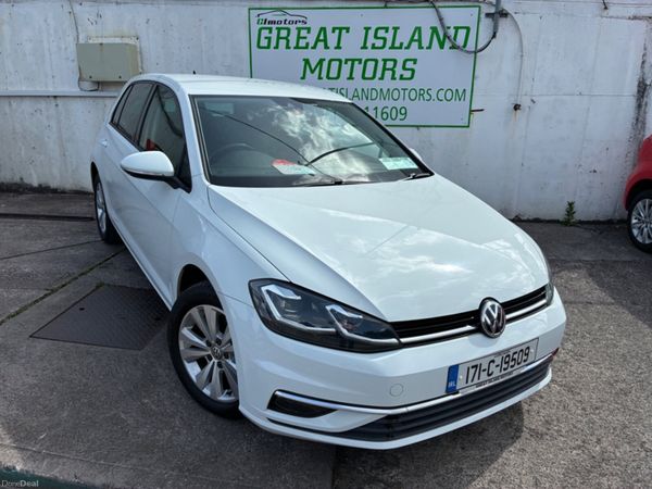 Volkswagen Golf Hatchback, Petrol, 2017, White