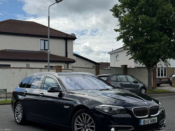 BMW 5-Series Estate, Diesel, 2015, Black