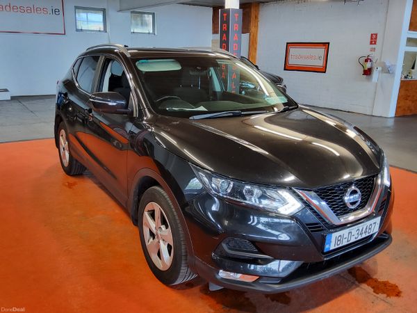 Nissan Qashqai MPV, Petrol, 2018, Black