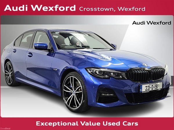 BMW 3-Series Saloon, Petrol Plug-in Hybrid, 2022, Blue