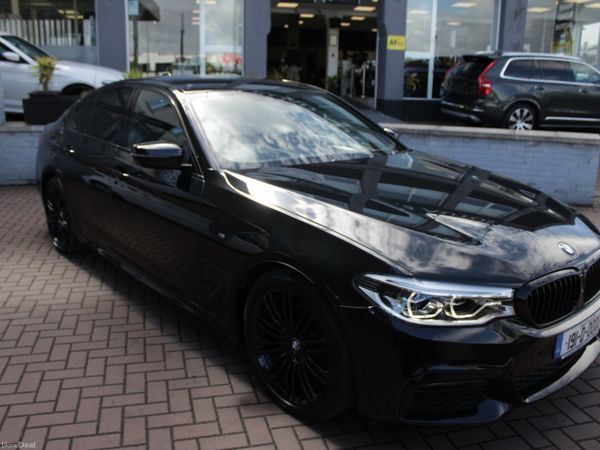BMW 5-Series Saloon, Diesel, 2019, Black