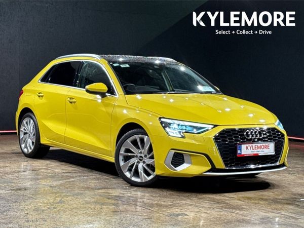 Audi A3 Hatchback, Petrol, 2021, Yellow