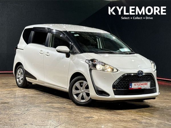 Toyota Sienta MPV, Petrol Hybrid, 2021, White