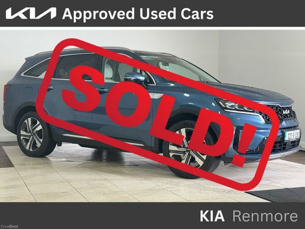 Kia Sorento MPV, Petrol Plug-in Hybrid, 2022, Blue