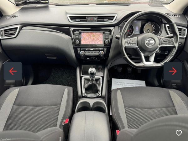 Nissan Qashqai MPV, Diesel, 2019, Red