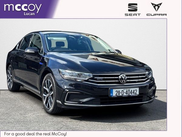 Volkswagen Passat Saloon, Petrol Plug-in Hybrid, 2021, Black