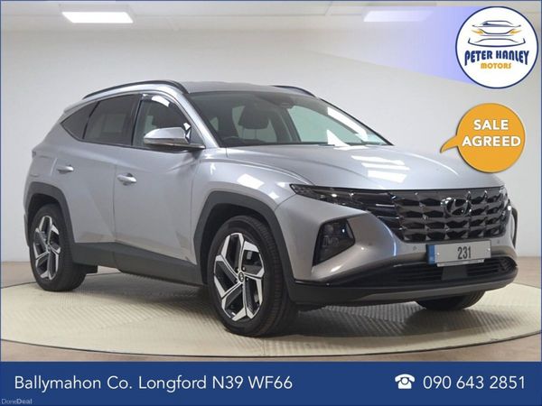 Hyundai Tucson SUV, Petrol Plug-in Hybrid, 2023, Silver