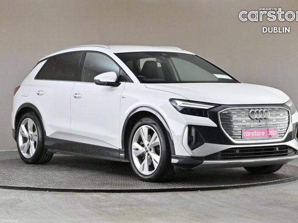 Audi Q4 e-tron SUV, Electric, 2022, White