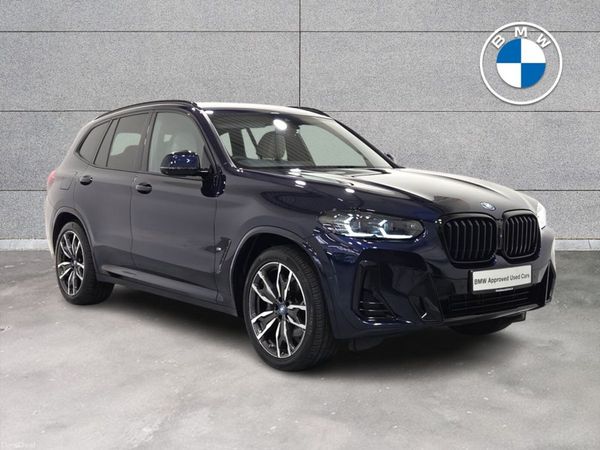BMW X3 SUV, Petrol Plug-in Hybrid, 2023, Blue