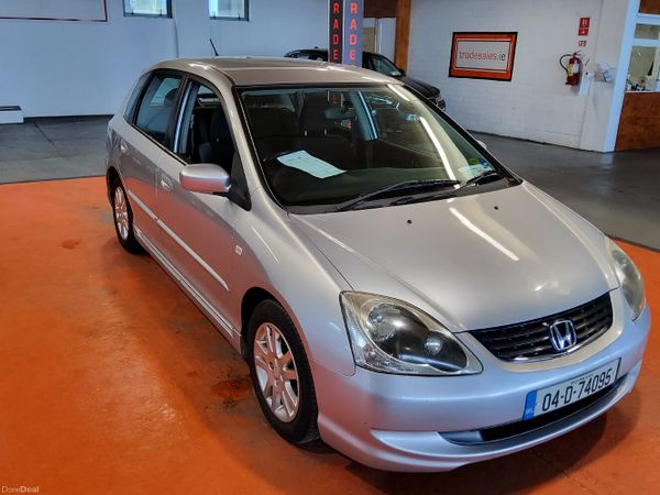 Honda Civic Hatchback, Petrol, 2004, Silver
