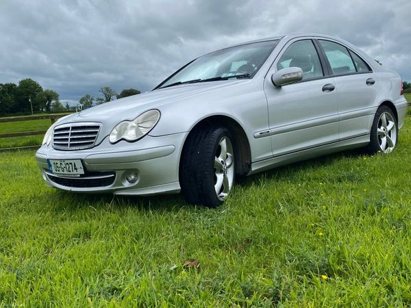 Mercedes-Benz C-Class Saloon, Petrol, 2005, Silver