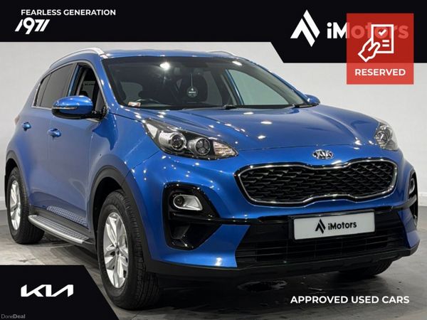 Kia Sportage SUV, Diesel, 2019, Blue