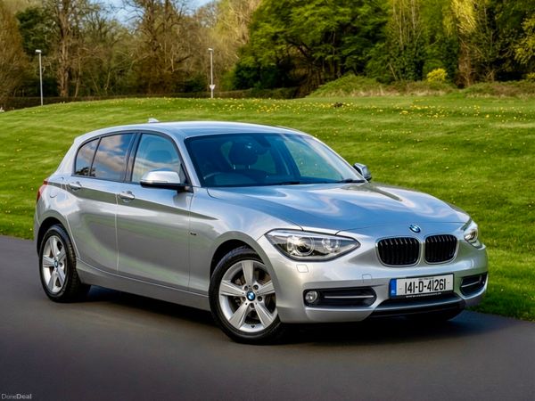BMW 1-Series Hatchback, Petrol, 2014, Silver