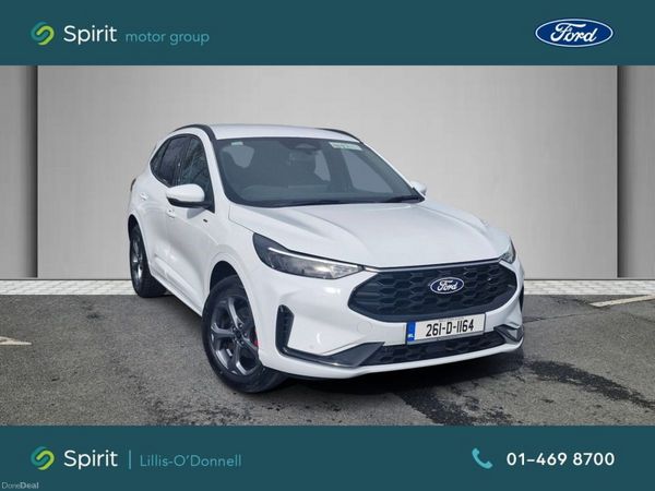 Ford Kuga SUV, Petrol Plug-in Hybrid, 2026, White