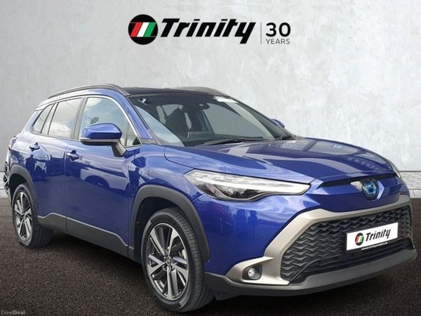 Toyota Corolla Cross SUV, Petrol Hybrid, 2023, Blue