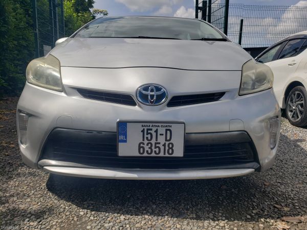 Toyota Prius Hatchback, Petrol Hybrid, 2015, Silver