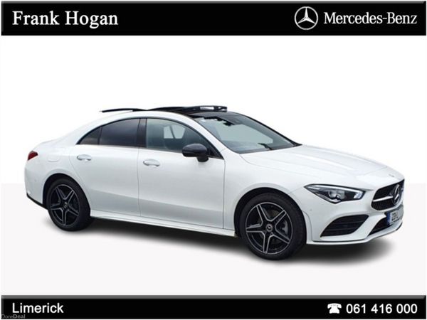 Mercedes-Benz CLA Saloon, Petrol Plug-in Hybrid, 2023, White