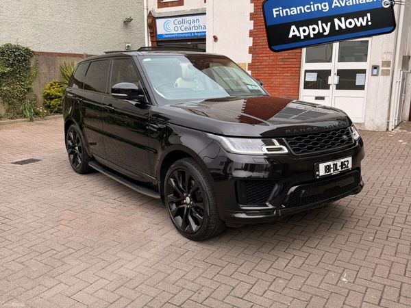 Land Rover Range Rover Sport SUV, Diesel, 2018, Black