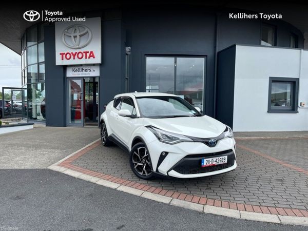 Toyota C-HR SUV, Petrol Hybrid, 2021, White