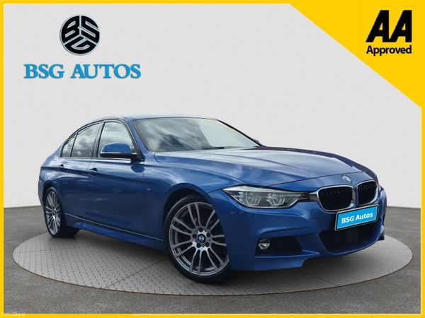 BMW 3-Series Saloon, Petrol, 2017, Blue