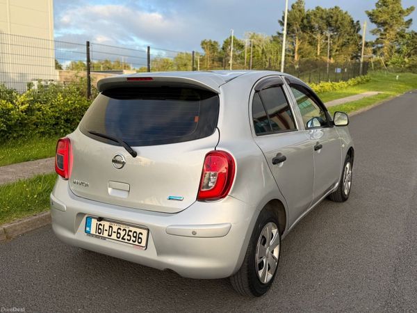 Nissan March Hatchback, Petrol, 2016, Silver