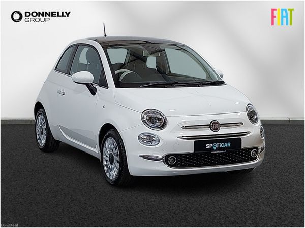 Fiat 500 Hatchback, Petrol, 2023, White