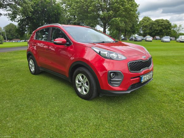 Kia Sportage SUV, Diesel, 2018, Red
