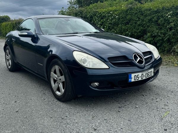 Mercedes-Benz SLK Convertible, Petrol, 2005, Blue