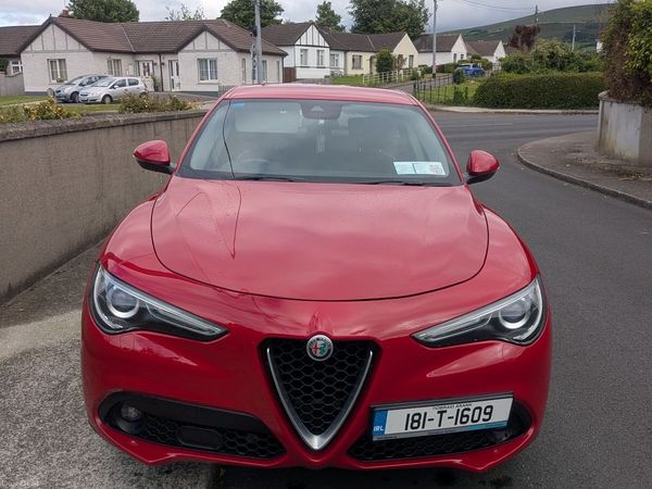 Alfa Romeo Stelvio SUV, Diesel, 2018, Red