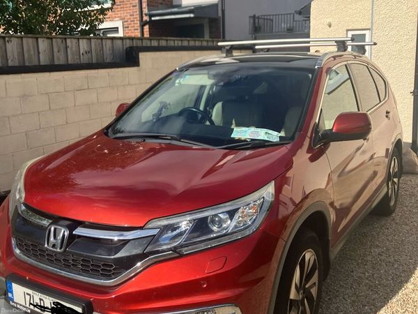 Honda CR-V SUV, Diesel, 2017, Red