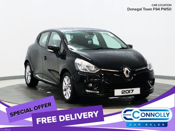 Renault Clio Hatchback, Petrol, 2017, Black