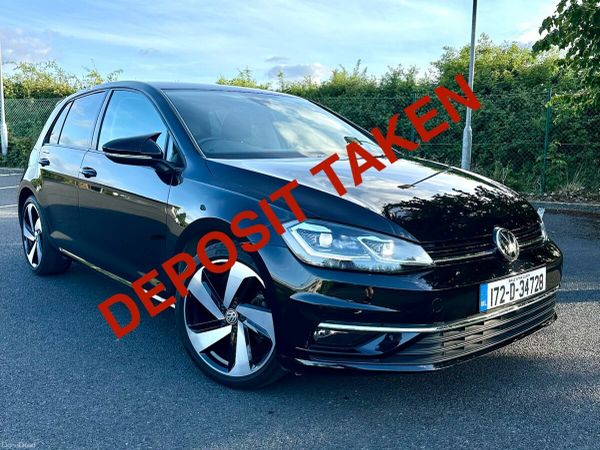 Volkswagen Golf Hatchback, Petrol, 2017, Black