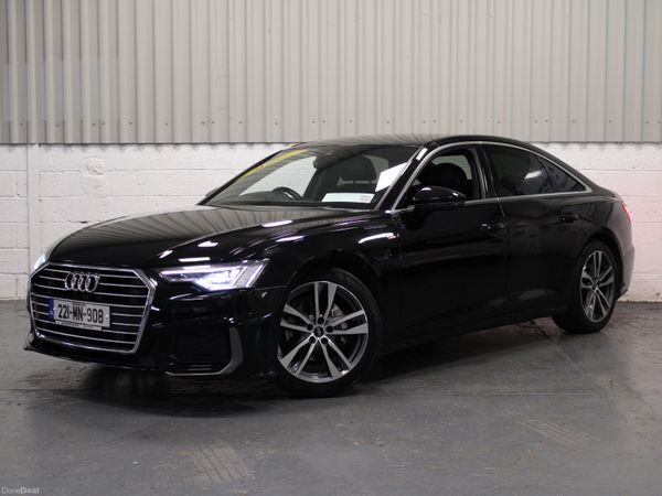 Audi A6 Saloon, Diesel, 2022, Black