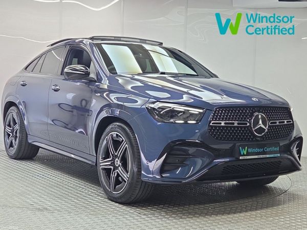 Mercedes-Benz GLE Coupe, Diesel Plug-in Hybrid, 2025, Blue
