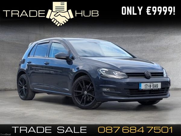 Volkswagen Golf Estate, Petrol, 2017, Blue