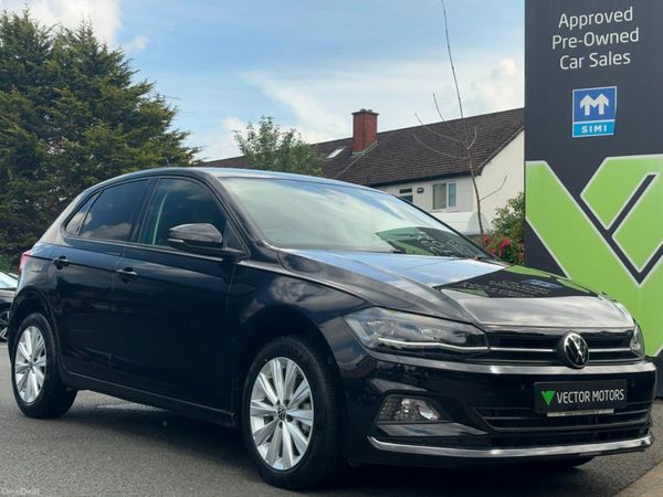 Volkswagen Polo Hatchback, Petrol, 2021, Black