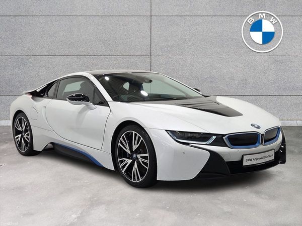 BMW i8 Coupe, Petrol Plug-in Hybrid, 2020, White