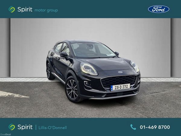 Ford Puma MPV, Petrol Hybrid, 2023, Black