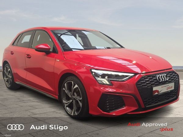 Audi A3 Hatchback, Diesel, 2023, Red