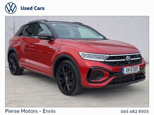 Volkswagen T-Roc SUV, Petrol, 2024, Red