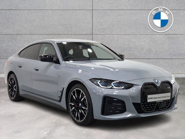 BMW i4 Hatchback, Electric, 2022, Grey