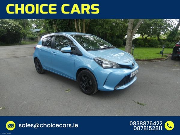 Toyota Yaris Hatchback, Petrol, 2015, Blue