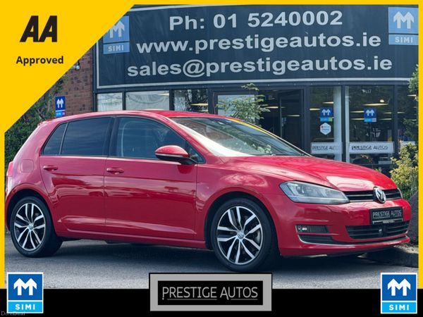 Volkswagen Golf Hatchback, Petrol, 2014, Red