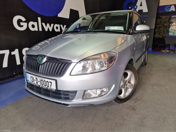 Skoda Fabia Estate, Petrol, 2013, Silver